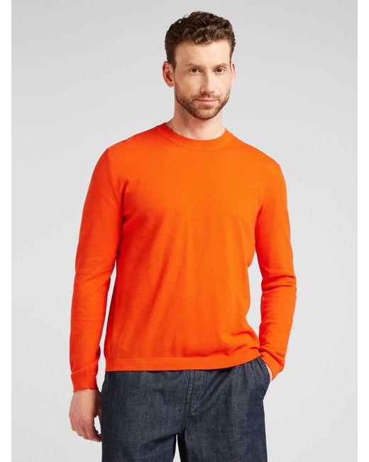 Benetton Pullover in Orange für Herren