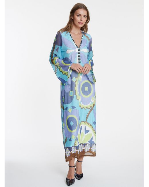 Ana Alcazar Blue Kleid Wemmy