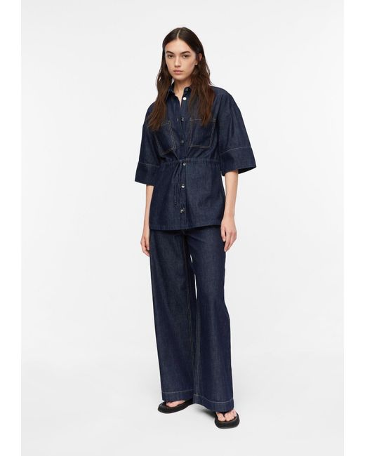 Comma, Blue Bluse