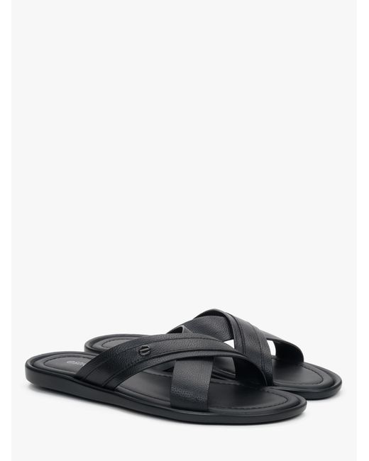 ESTRO Pantolette 16-2276 in Black für Herren