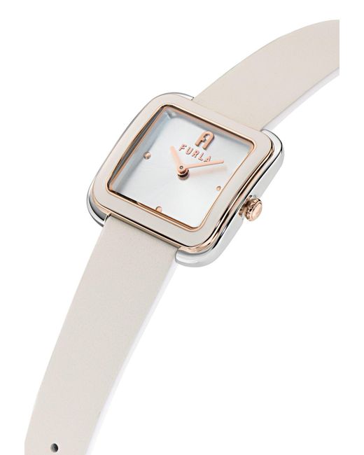 Furla White Analoguhr