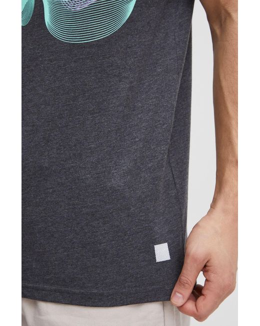 Solid Shirt in Gray für Herren