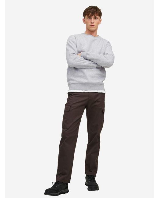 Jack & Jones Sweatshirt Star in Gray für Herren