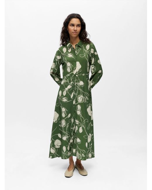 Object Green Kleid Objjacira