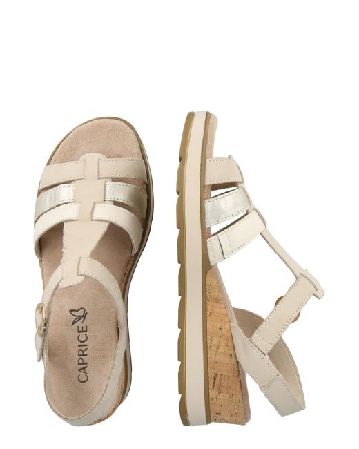 Caprice Natural Sandale