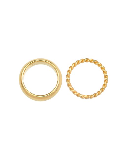 Elli Premium Metallic Ring Set