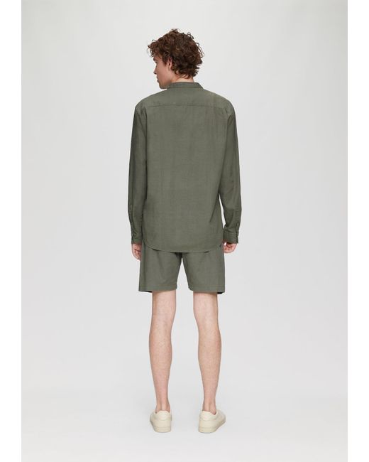 QS Hemd in Green für Herren
