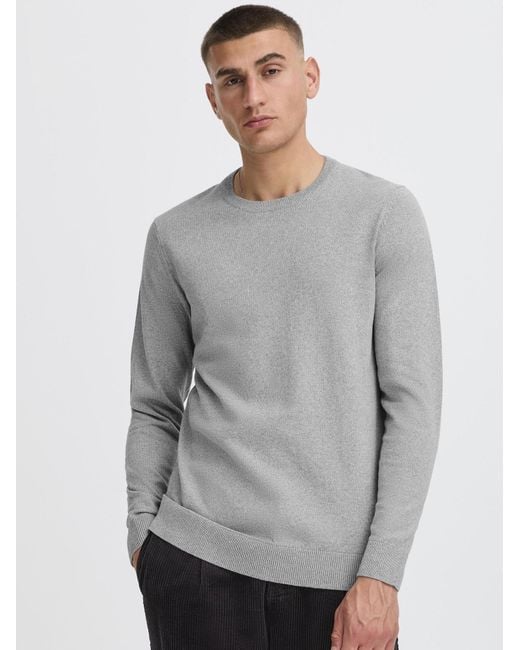 Solid Strickpullover Sdakant in Gray für Herren