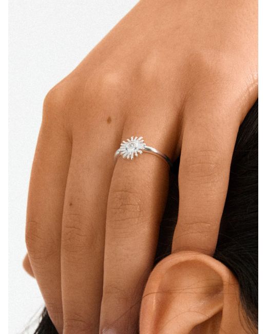 Pilgrim White Ring Lulu
