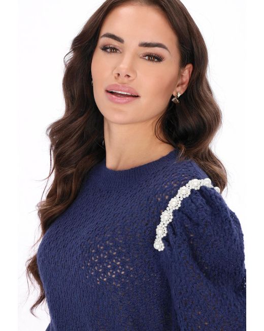 faina Blue Pullover
