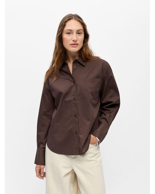 Object Brown Bluse Objzila
