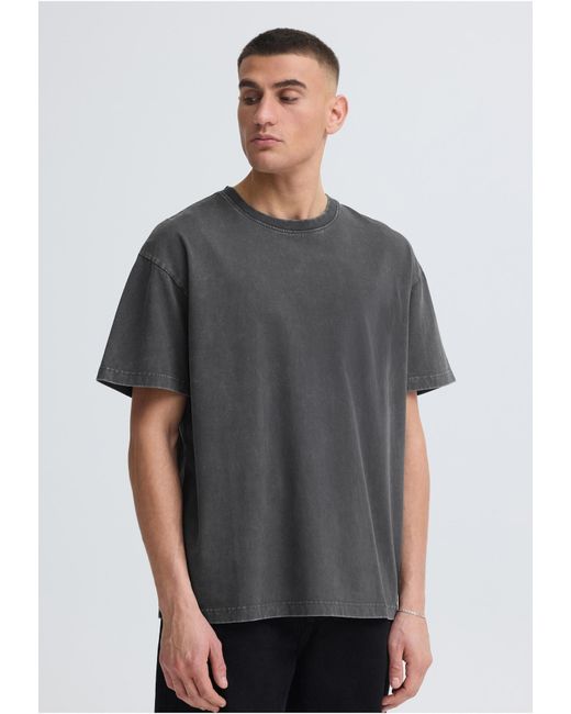 Solid T-Shirt Sdvardel in Gray für Herren