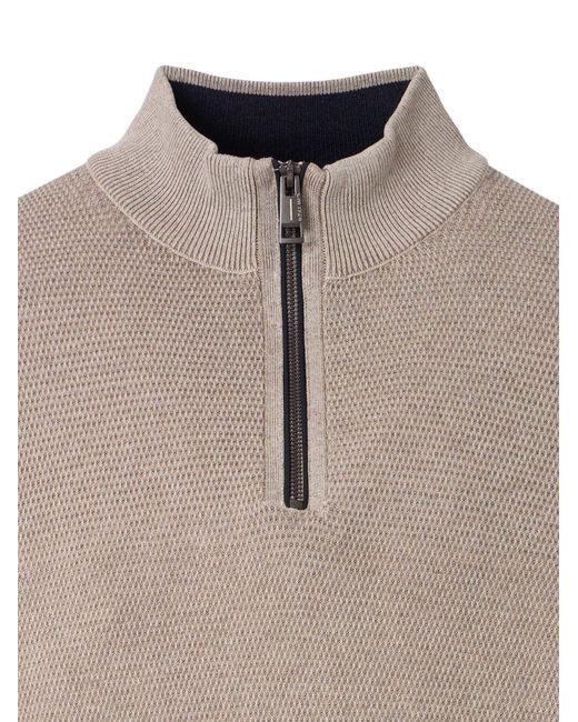 CASA MODA Pullover Basic in Natural für Herren