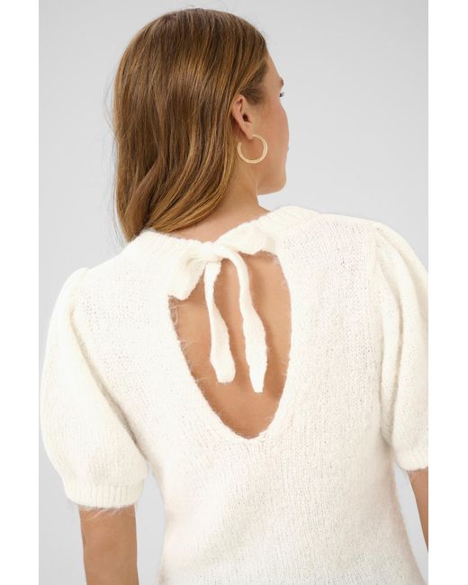 Kaffe White Pullover Emilie
