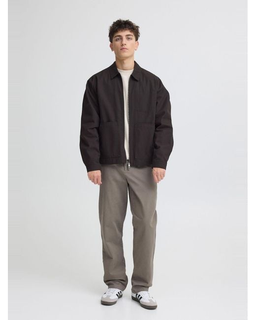 Solid Hemdjacke Sdtywin in Black für Herren