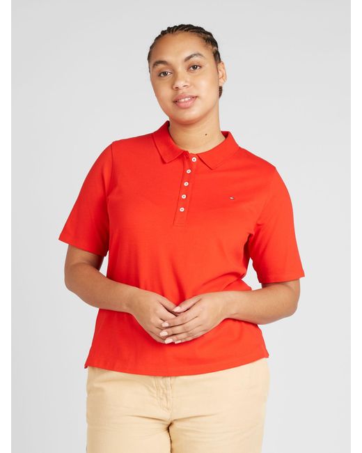 Tommy Hilfiger Red Poloshirt