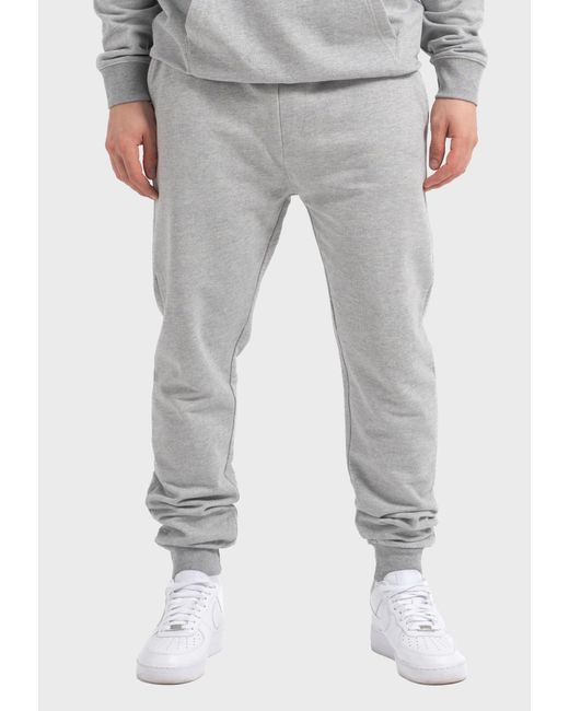 Oldskull Jogginghose Plain Basic in Gray für Herren