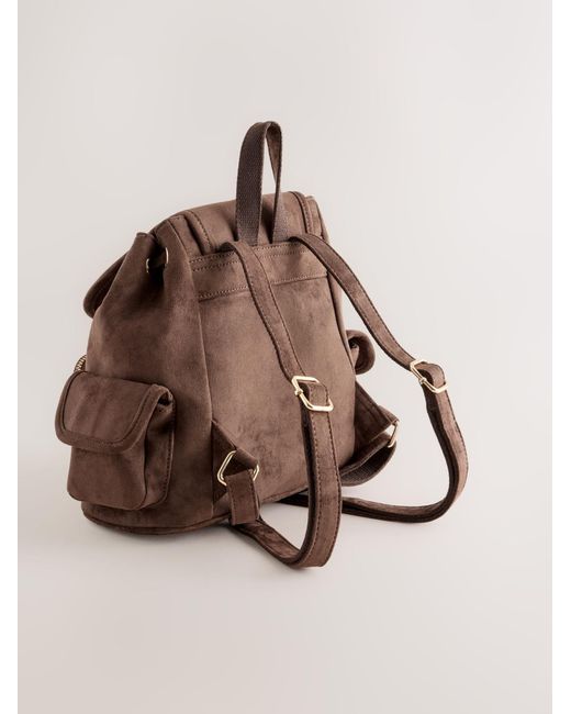 Next Brown Rucksack