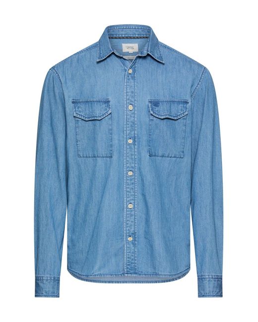 Camel Active Langarmhemd in Blue für Herren