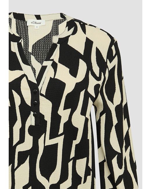 S.oliver Black Bluse