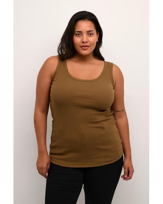Kaffe Brown Top 'Carina'