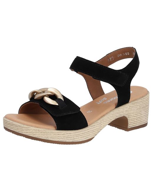 Remonte Black Sandale