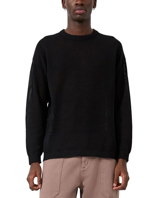 QS Strickpullover in Black für Herren