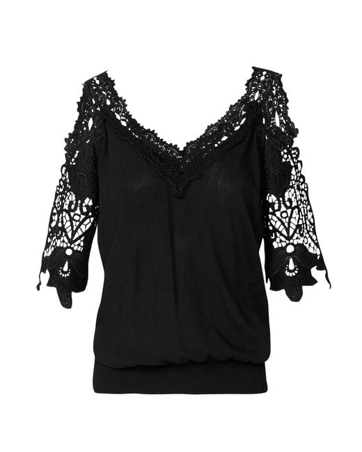 Koröshi Black Bluse