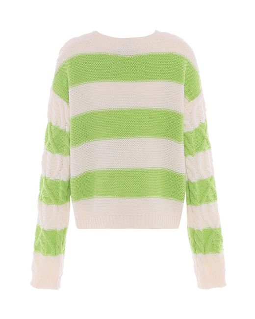 LIBBI Green Pullover