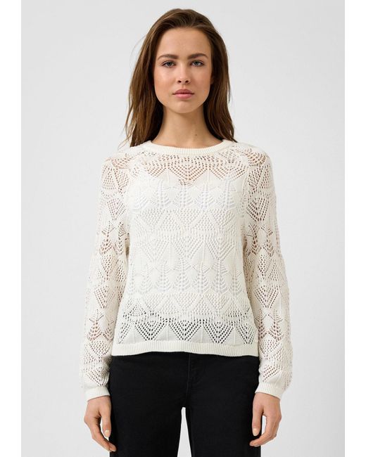 QS White Pullover