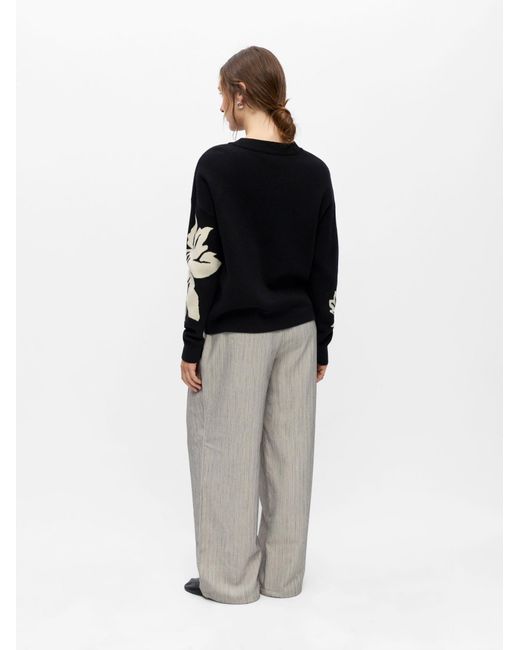 Object Black Pullover Ray