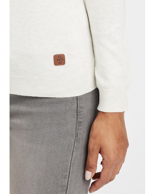 Oxmo White Strickpullover 'edda'