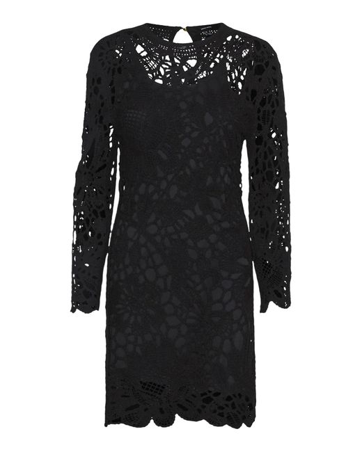Vero Moda Black Kleid 'Gloss'