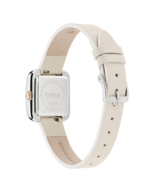 Furla White Analoguhr