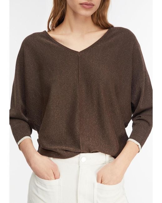 Comma, Brown Strickpullover