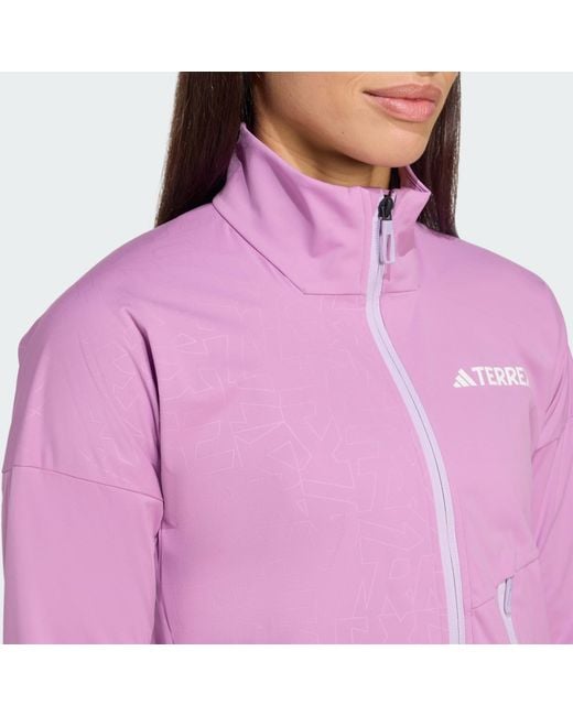 Adidas Originals Purple Sportjacke Xperior