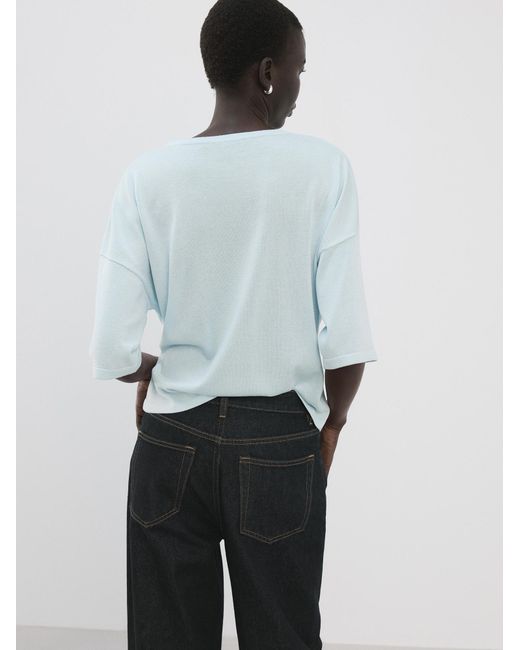 Mango Blue Pullover Triunfo