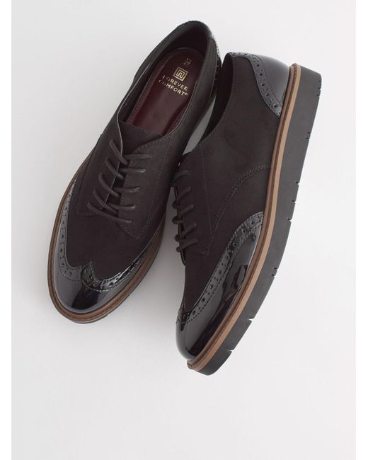 Next Brown Schnürschuh