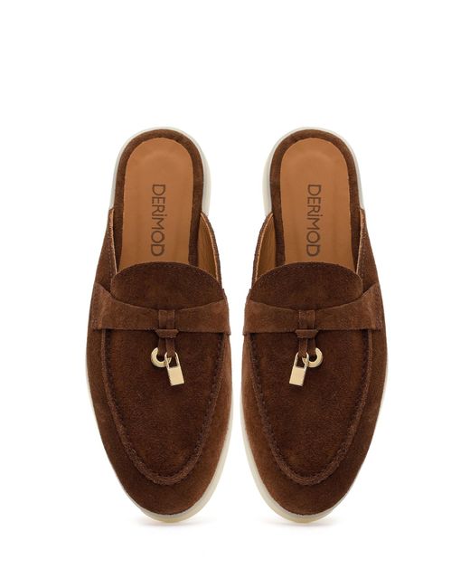 Derimod Brown Pantolette