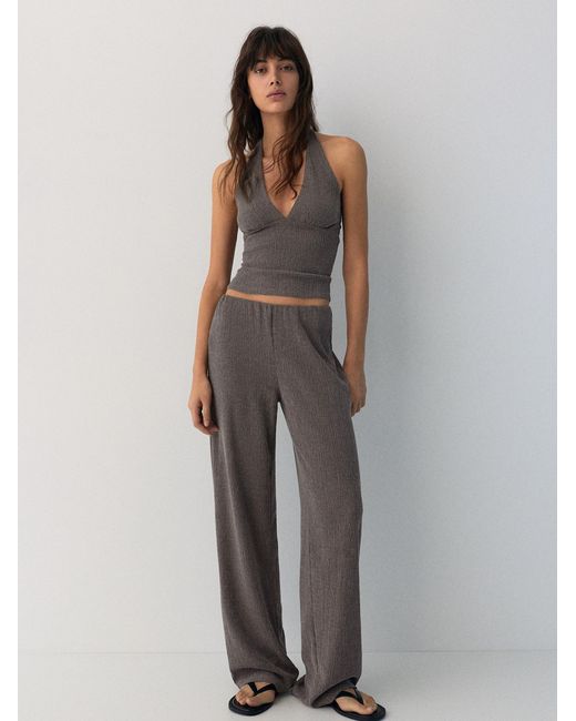 Pull&Bear Brown Top