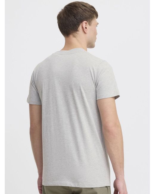 Solid T-Shirt Odit 2Er Pack in Black für Herren