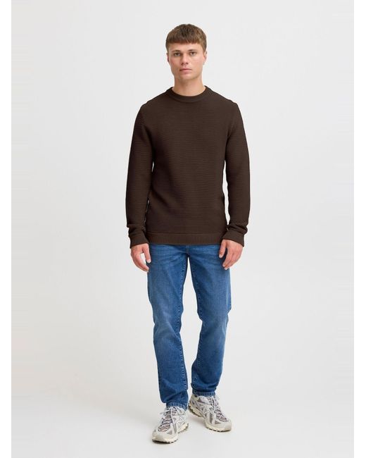 Solid Pullover Valencia in Brown für Herren