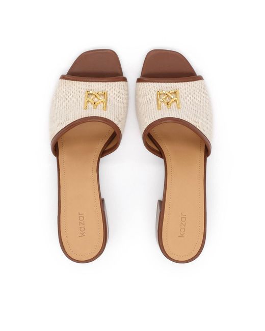 Kazar White Pantolette