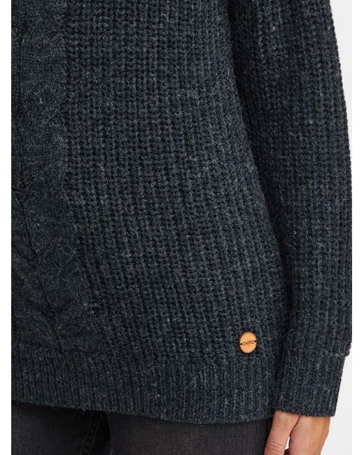Oxmo Black Pullover Natasja