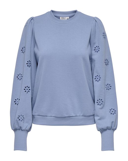 ONLY Blue Sweatshirt 'Onlfemme'