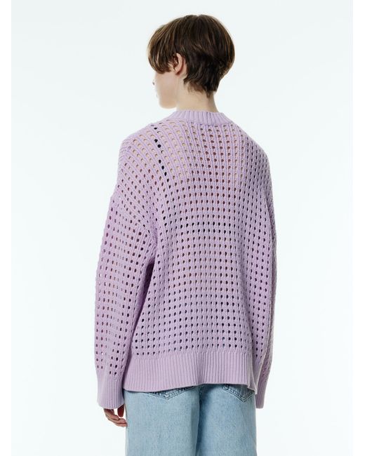 EDITED Purple Edited pullover 'yakira'
