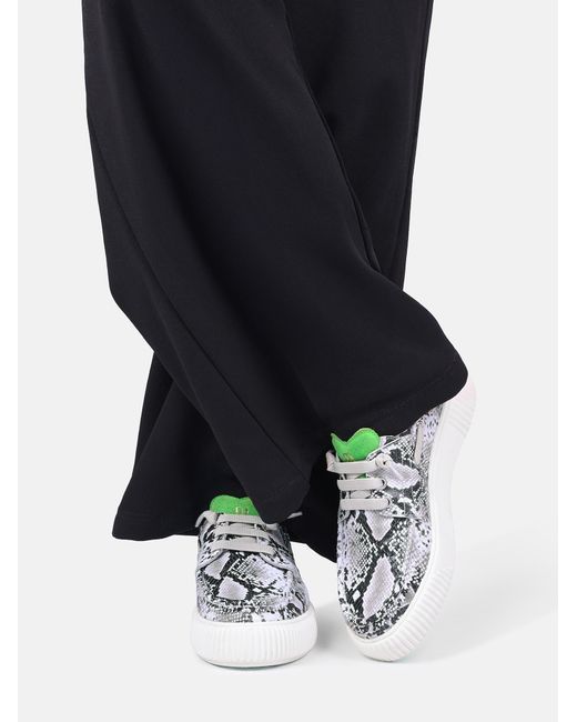 CRICKIT White Halbschuh Tina