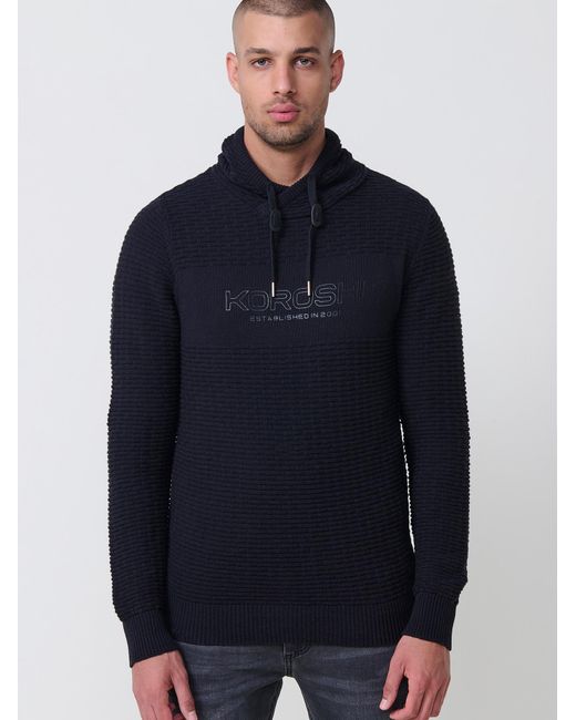 Koröshi Strickpullover in Blue für Herren