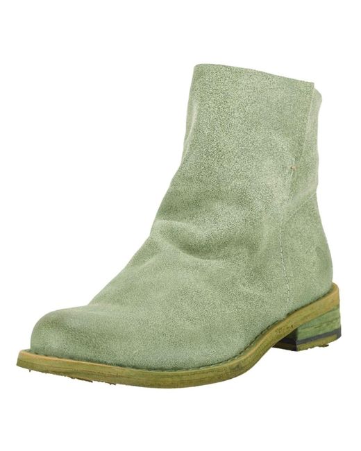 Felmini Green Ankle Boots