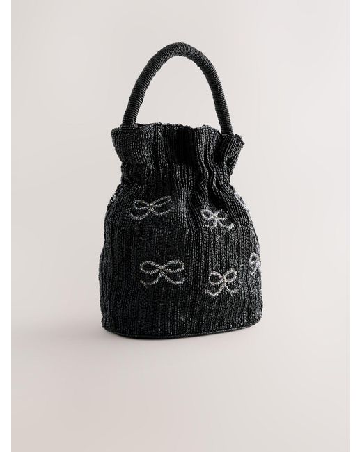 Next Black Beuteltasche
